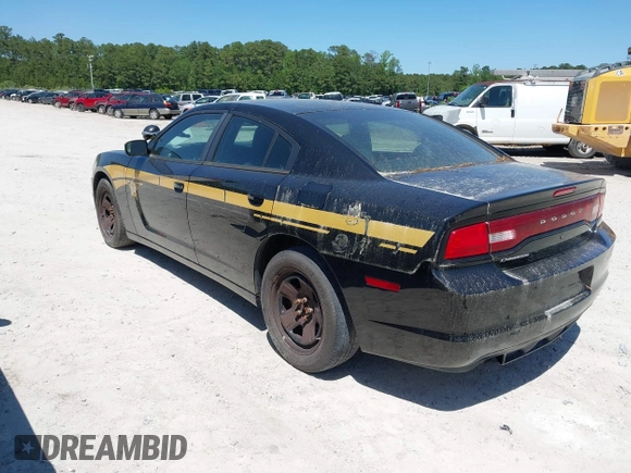 2014 Dodge Charger Police with VIN 2C3CDXAT7EH367018, listed as a IAAI auction lot 42136174 with 191,608 mi miles and . Bid and sale history available at DreamBid. Image 3.