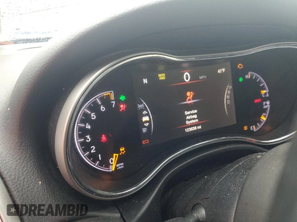 2018 Jeep Grand Cherokee Limited with VIN 1C4RJFBG5JC280662, listed as a Copart auction lot 51807205 with 123,638 mi miles and Salvage Title. Bid and sale history available at DreamBid. Image 9.