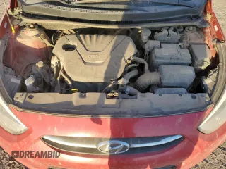 2015 Hyundai Accent Sport with VIN KMHCU5AE5FU233118, listed as a Copart auction lot 76130524 with 150,019 mi miles and Salvage Title. Bid and sale history available at carsss.com. Image 12.