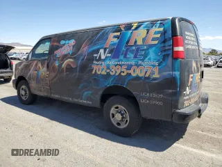 2013 Chevrolet Express Cargo z VIN 1GCZGTCA9D1165263, wystawiony jako Copart lot #51661055 z przebiegiem 172 369 mil mil oraz Szkoda całkowita • Salvage title. Historia ofert i sprzedaży dostępna na DreamBid. Obrazek 2.
