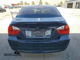2008 BMW 3 Series 328i with VIN WBAVA37598NL55606, listed as a Copart auction lot 58257725 with 143,619 mi miles and Salvage title. Bid and sale history available at DreamBid. Image 6.