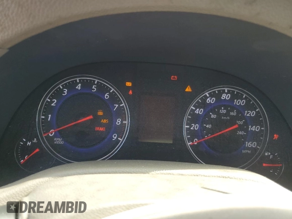 2008 Infiniti G35 Journey with VIN JNKBV61E08M223603, listed as a Copart auction lot 67117624 with Not Provided miles and Clean Title. Bid and sale history available at DreamBid. Image 9.