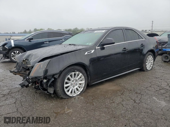 2012 Cadillac CTS Luxury with VIN 1G6DE5E5XC0106452, listed as a Copart auction lot 55658365 with 110,444 mi miles and Salvage Title. Bid and sale history available at DreamBid. Image 1.