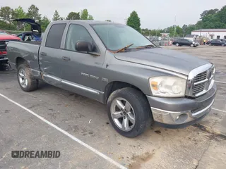 2007 Dodge Ram 1500 SLT with VIN 1D7HA18277S222583, listed as a IAAI auction lot 42092034 with 329,230 mi miles. Bid and sale history available at carsss.com. Image 1.