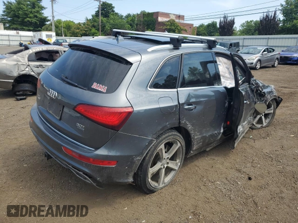 2016 Audi Q5 Premium Plus with VIN WA1D7AFPXGA067596, listed as a Copart auction lot 66869535 with 104,105 mi miles and Salvage title. Bid and sale history available at DreamBid. Image 3.