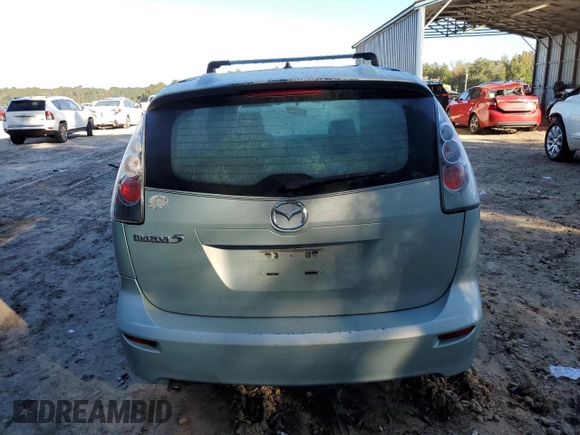2006 Mazda 5 Sport with VIN JM1CR293460105029, listed as a Copart auction lot 80968234 with Not Provided miles and Salvage Title. Bid and sale history available at DreamBid. Image 6.