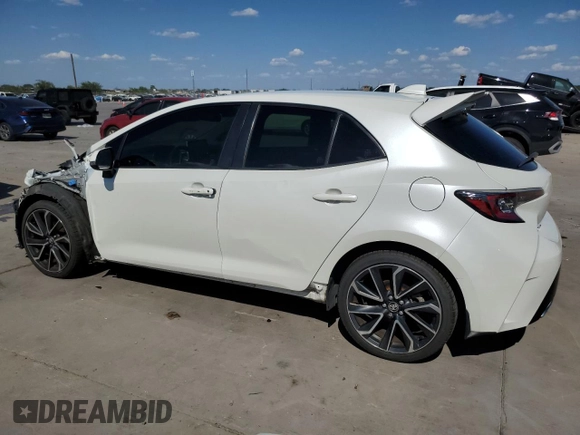 2019 Toyota Corolla Hatchback SE with VIN JTNK4RBE9K3048409, listed as a Copart auction lot 67071814 with 102,244 mi miles and Clean Title. Bid and sale history available at carsss.com. Image 2.