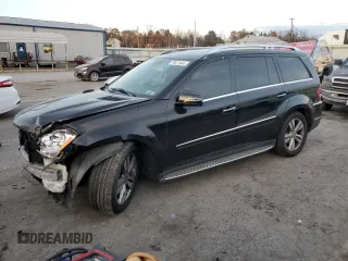 2012 Mercedes-Benz GL-Class GL 450 with VIN 4JGBF7BE6CA780282, listed as a Copart auction lot 79071644 with 156,894 mi miles and Salvage Title. Bid and sale history available at carsss.com. Image 1.