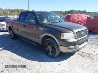 2005 Ford F-150 XLT with VIN 1FTPX12575NA61851, listed as a IAAI auction lot 41713974 with 251,639 mi miles. Bid and sale history available at carsss.com. Image 1.