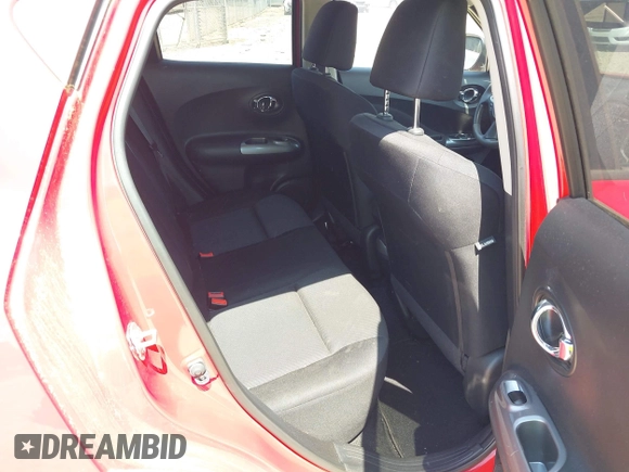 2014 Nissan Juke SL with VIN JN8AF5MV7ET483065, listed as a IAAI auction lot 42076991 with 66,899 mi miles. Bid and sale history available at carsss.com. Image 8.