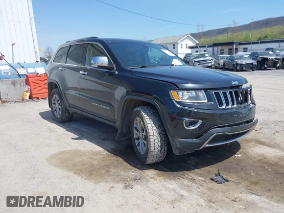 2015 Jeep Grand Cherokee Limited with VIN 1C4RJFBG4FC191141, listed as a IAAI auction lot 42075659 with 135,641 mi miles. Bid and sale history available at carsss.com. Image 1.