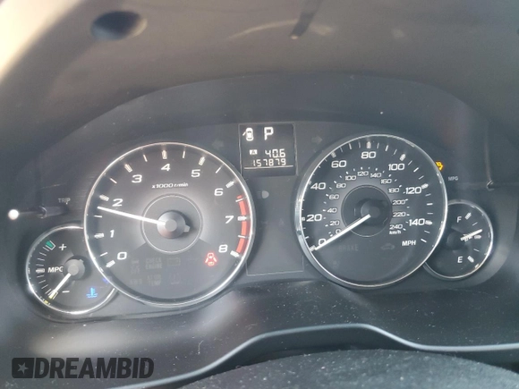 2011 Subaru Outback Limited Power Moon with VIN 4S4BRBKC7B3345878, listed as a Copart auction lot 61871205 with 157,879 mi miles and Salvage title. Bid and sale history available at DreamBid. Image 9.