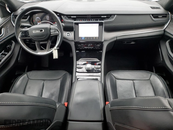 2022 Jeep Grand Cherokee Overland with VIN 1C4RJKDG1N8638676, listed as a Copart auction lot 82389224 with 22,451 mi miles and Salvage title. Bid and sale history available at DreamBid. Image 8.