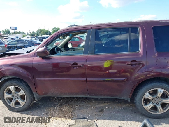 2013 Honda Pilot EX-L with VIN 5FNYF3H58DB032933, listed as a IAAI auction lot 42213061 with 166,496 mi miles and . Bid and sale history available at DreamBid. Image 14.