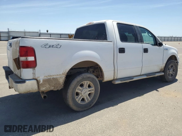 2008 Ford F-150 XLT с VIN 1FTPW145X8FA63334, выставлен на аукционе Copart как лот 57066415 с пробегом Не указан миль и Списание • Salvage title. История ставок и продаж доступна на DreamBid. Изображение 3.