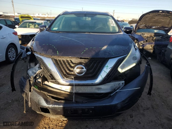 2015 Nissan Murano SV with VIN 5N1AZ2MH5FN264702, listed as a Copart auction lot 42954455 with 90,261 mi miles and Salvage Title. Bid and sale history available at carsss.com. Image 5.