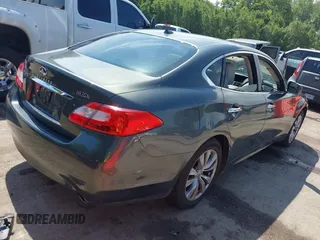 2012 Infiniti M Hybrid with VIN JN1EY1AP4CM910962, listed as a IAAI auction lot 42597542 with 187,171 mi miles and . Bid and sale history available at DreamBid. Image 4.