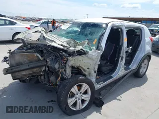 2012 Kia Sportage LX with VIN KNDPB3A23C7256915, listed as a IAAI auction lot 41891378 with 1 mi miles. Bid and sale history available at carsss.com. Image 6.