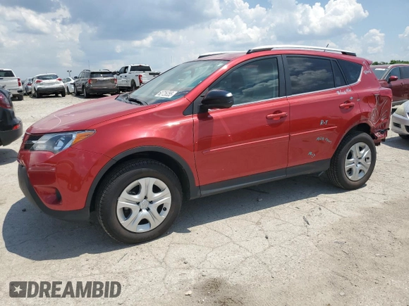 2015 Toyota RAV4 LE with VIN 2T3BFREV4FW245615, listed as a Copart auction lot 62726355 with 155,063 mi miles and Salvage title. Bid and sale history available at DreamBid. Image 1.