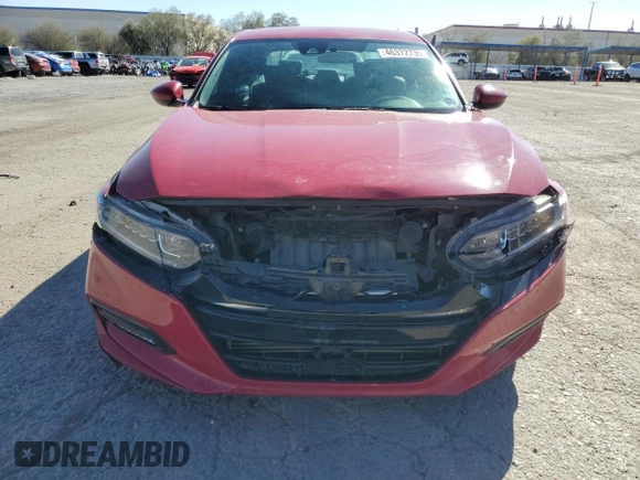 2018 Honda Accord Sedan Sport 1.5T with VIN 1HGCV1F39JA190240, listed as a Copart auction lot 46372735 with 148,929 mi miles and Salvage Title. Bid and sale history available at carsss.com. Image 5.