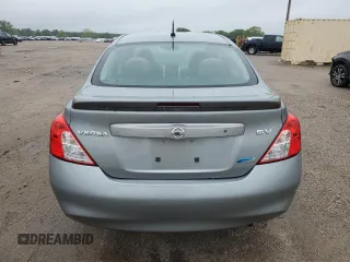 2014 Nissan Versa SV with VIN 3N1CN7AP7EL810919, listed as a Copart auction lot 52011795 with 106,561 mi miles and Salvage Title. Bid and sale history available at DreamBid. Image 6.