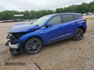 2021 Acura RDX w/A-Spec Package z VIN 5J8TC1H62ML012627, wystawiony jako Copart lot #56976875 z przebiegiem 105 580 mil mil oraz Szkoda całkowita • Salvage title. Historia ofert i sprzedaży dostępna na DreamBid. Obrazek 1.
