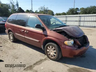 2007 Chrysler Town & Country LWB Touring with VIN 2A4GP54L27R144039, listed as a Copart auction lot 77794364 with 196,451 mi miles and Salvage Title. Bid and sale history available at carsss.com. Image 4.
