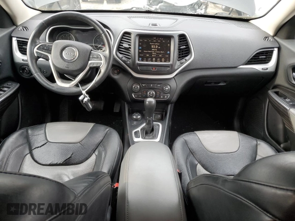 2014 Jeep Cherokee Limited with VIN 1C4PJMDS0EW169860, listed as a Copart auction lot 86389624 with 185,121 mi miles and Salvage Title. Bid and sale history available at carsss.com. Image 8.
