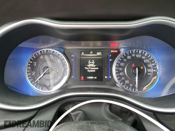 2015 Chrysler 200 Limited with VIN 1C3CCCABXFN579715, listed as a Copart auction lot 55573305 with 138,891 mi miles and Salvage Title. Bid and sale history available at DreamBid. Image 9.