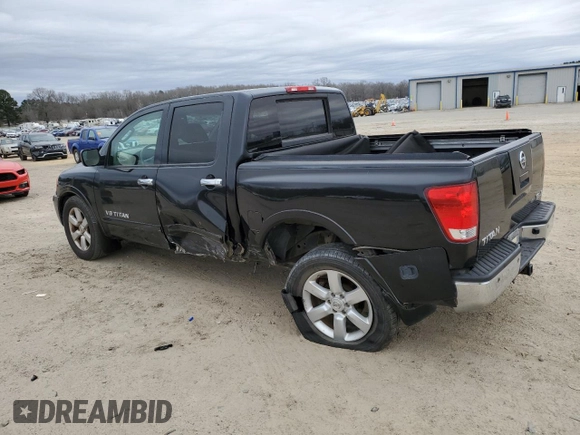 2010 Nissan Titan SE with VIN 1N6BA0ED1AN300083, listed as a Copart auction lot 44336155 with 204,382 mi miles and Salvage Title. Bid and sale history available at DreamBid. Image 2.