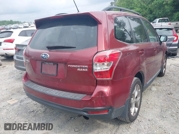 2015 Subaru Forester Touring z VIN JF2SJAWC9FH430053, wystawiony jako IAAI lot #42285876 z przebiegiem 110 888 mil mil oraz . Historia ofert i sprzedaży dostępna na DreamBid. Obrazek 4.