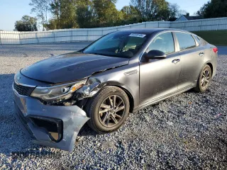 2020 Kia Optima LX with VIN 5XXGT4L34LG424819, listed as a Copart auction lot 80209184 with 105,337 mi miles and Salvage Title. Bid and sale history available at carsss.com. Image 1.