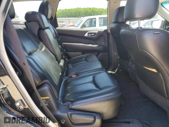2017 Nissan Pathfinder SL z VIN 5N1DR2MN7HC603753, wystawiony jako Copart lot #56146215 z przebiegiem 192 748 mil mil oraz Czysty tytuł • Clean title. Historia ofert i sprzedaży dostępna na DreamBid. Obrazek 12.
