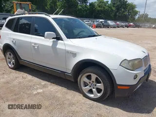2007 BMW X3 3.0si with VIN WBXPC93497WF00650, listed as a IAAI auction lot 42631458 with 170,540 mi miles and . Bid and sale history available at DreamBid. Image 1.