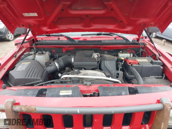 2007 Hummer H3 SUV with VIN 5GTDN13E978240989, listed as a IAAI auction lot 42169980 with 136,129 mi miles. Bid and sale history available at carsss.com. Image 10.