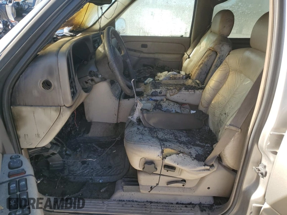 2002 Chevrolet Suburban Z71 with VIN 3GNFK16Z22G245579, listed as a Copart auction lot 42676975 with 0 mi miles and Salvage Title. Bid and sale history available at carsss.com. Image 7.