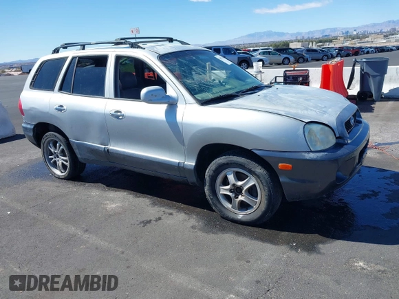 2004 Hyundai Santa Fe GLS with VIN KM8SC13E74U711329, listed as a IAAI auction lot 41814704 with 1 mi miles. Bid and sale history available at carsss.com. Image 1.