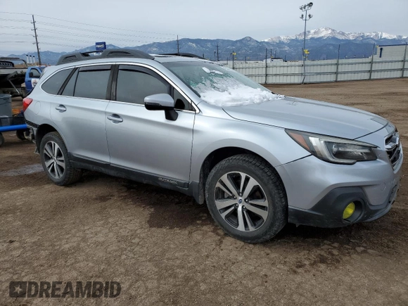 2018 Subaru Outback Limited with VIN 4S4BSENC4J3231501, listed as a Copart auction lot 48344835 with 77,017 mi miles and Salvage title. Bid and sale history available at DreamBid. Image 4.