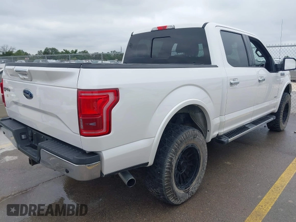 2015 Ford F-150 XL with VIN 1FTEW1CG7FKF16050, listed as a IAAI auction lot 42209687 with 150,370 mi miles and . Bid and sale history available at DreamBid. Image 4.