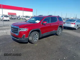 2021 GMC Acadia SLE with VIN 1GKKNKLS5MZ224129, listed as a IAAI auction lot 41894440 with 99,606 mi miles and . Bid and sale history available at DreamBid. Image 2.
