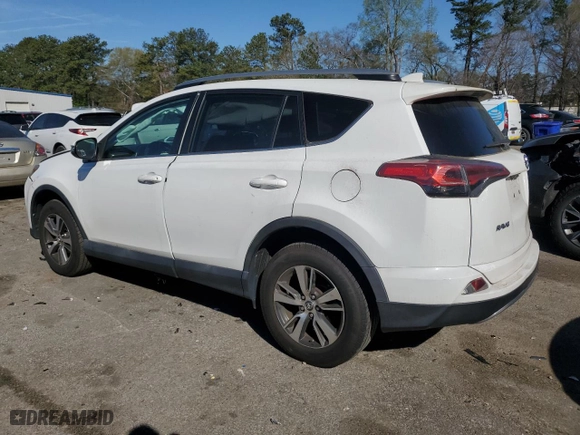 2018 Toyota RAV4 XLE with VIN 2T3WFREV7JW419297, listed as a Copart auction lot 50175815 with 41,685 mi miles and Salvage Title. Bid and sale history available at carsss.com. Image 2.