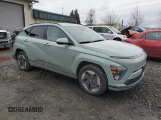 2024 Hyundai Kona SEL with VIN KM8HC3A69RU005620, listed as a Copart auction lot 42809255 with 16,387 mi miles and Salvage Title. Bid and sale history available at DreamBid. Image 4.