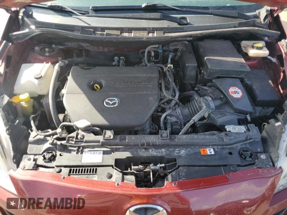 2012 Mazda 5 Touring with VIN JM1CW2CL6C0113694, listed as a Copart auction lot 75092814 with Not Provided miles and Salvage Title. Bid and sale history available at DreamBid. Image 12.
