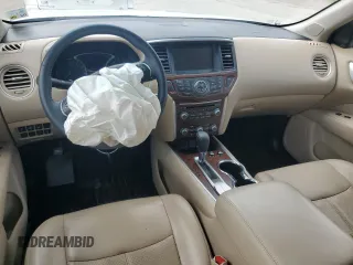 2018 Nissan Pathfinder Platinum z VIN 5N1DR2MN0JC670913, wystawiony jako Copart lot #51624585 z przebiegiem Nie podano mil oraz Szkoda całkowita • Salvage title. Historia ofert i sprzedaży dostępna na DreamBid. Obrazek 8.