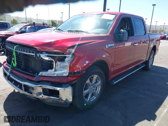 2018 Ford F-150 XL with VIN 1FTEW1CGXJKE00575, listed as a IAAI auction lot 41827249 with 138,019 mi miles. Bid and sale history available at carsss.com. Image 17.