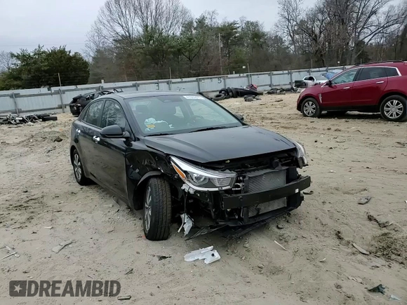 2022 Kia Rio S with VIN 3KPA24AD9NE505086, listed as a Copart auction lot 47869415 with 24,215 mi miles and Salvage Title. Bid and sale history available at carsss.com. Image 10.