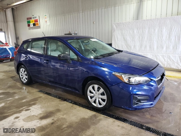 2018 Subaru Impreza with VIN 4S3GTAA63J3712887, listed as a Copart auction lot 46219325 with 185,669 mi miles and Salvage Title. Bid and sale history available at carsss.com. Image 4.