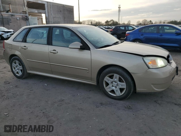 2007 Chevrolet Malibu Maxx LT with VIN 1G1ZT68NX7F230291, listed as a Copart auction lot 84897314 with 235,697 mi miles and Salvage Title. Bid and sale history available at carsss.com. Image 4.