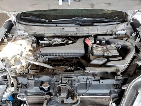 2017 Nissan Rogue SV with VIN 5N1AT2MN9HC737183, listed as a Copart auction lot 70868974 with 141038 miles and Salvage Title. Bid and sale history available at carsss.com. Image 11.