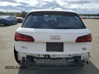 2018 Audi Q5 Premium with VIN WA1ANAFYXJ2228483, listed as a Copart auction lot 53112005 with 45,651 mi miles and Salvage Title. Bid and sale history available at DreamBid. Image 6.